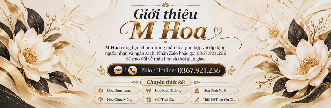 Ảnh bìa Shop hoa tươi Xã Ô Lâm An Giang - Gửi hoa thay một lời nhắn